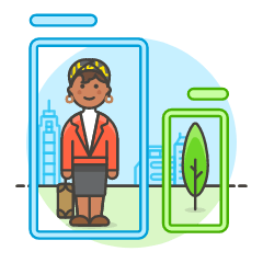 Person Detection 1 5 Illustration from UX Colors Set