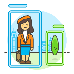 Person Detection 1 6 Illustration from UX Colors Set