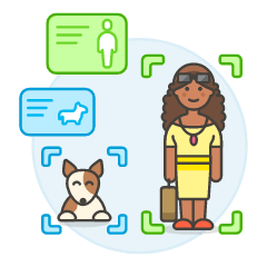 Person Detection 2 6 Illustration from UX Colors Set