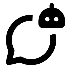 Ai Robot Chatbot Alt Icon from Rounded Line - Material Pro Set