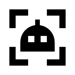 Ai Robot Scanner Fill Icon from Sharp Fill - Material Pro Set