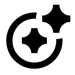 Ai Smart Assistant Circle Icon from Outlined Line - Streamline Material Set