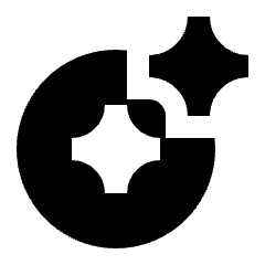 Ai Smart Assistant Circle Fill Icon from Sharp Fill - Material Pro Set