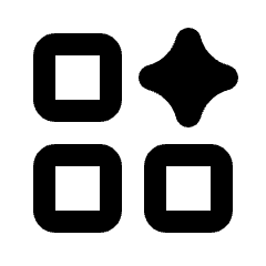 Ai Spark Generate Variation Icon from Rounded Line - Material Pro Set