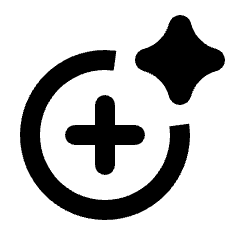 Ai Spark New Icon from Rounded Line - Material Pro Set