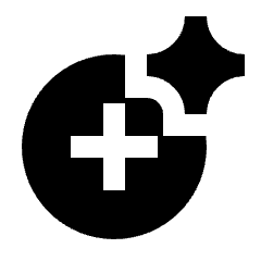 Ai Spark New Fill Icon from Sharp Fill - Material Pro Set