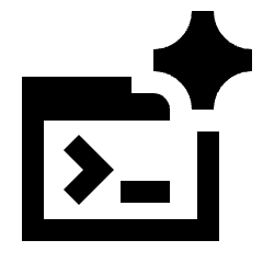 Ai Spark Prompt Fill Icon from Sharp Fill - Material Pro Set