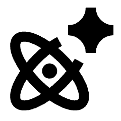 Ai Spark Science Fill Icon from Sharp Fill - Material Pro Set