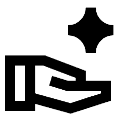 Ai Spark Share Icon from Sharp Line - Material Pro Set