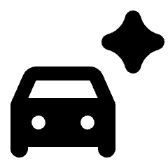 Ai Spark Vehicle Fill Icon from Rounded Fill - Streamline Material Set