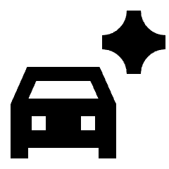 Ai Spark Vehicle Fill Icon from Sharp Fill - Material Pro Set