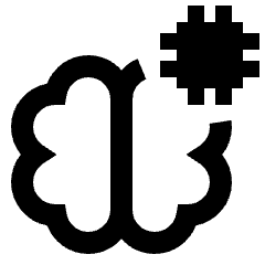 Brain Chip Transplant Icon from Sharp Line - Streamline Material Set