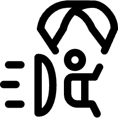 Sport Powered Paragliding 1 Icon from Ultimate Regular Set