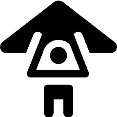 Sport Hang Gliding 2 Icon from Ultimate Bold Set