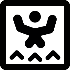 Sport Indoor Skydiving Icon from Ultimate Bold Set