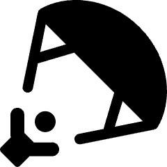 Sport Paragliding 2 Icon from Ultimate Bold Set