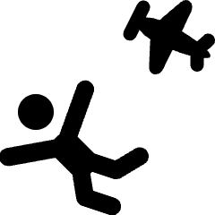 Sport Sky Diving 1 Icon from Ultimate Bold Set