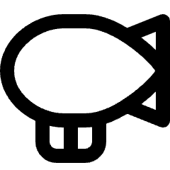 Aircraft Airship Icon from Nova Line Icons Set