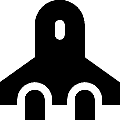 Aircraft Jet Plane Fighter Icon from Nova Solid Set