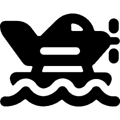 Aircraft Plane Water Icon from Ultimate Bold Set