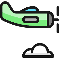 Aircraft Propeller 2 Icon from Ultimate Colors Set