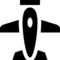 Aircraft Propeller Airplane Icon from Nova Solid Set