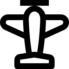 Aircraft Propeller Airplane Icon from Nova Line Icons Set