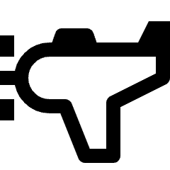 Aircraft Propeller Airplane Side Icon from Nova Line Icons Set