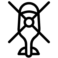 Helicopter Top View Icon from Ultimate Light Set