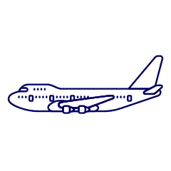 Airplane 5 Illustration from UX Line Set