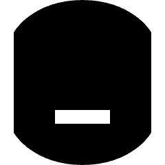Airplane Window Icon from Sharp Solid Set