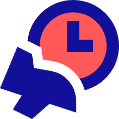 Airport Arrival Time Icon from Sharp Pop Set