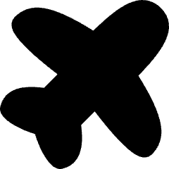 Airport Plane Icon from Flex Solid Set