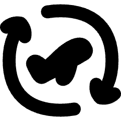 Airport Plane Transit Icon from Flex Solid Set