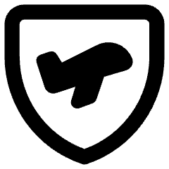 Airport Security Icon from Core Remix Set