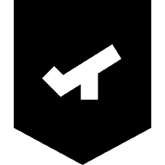 Airport Security Icon from Sharp Solid Set