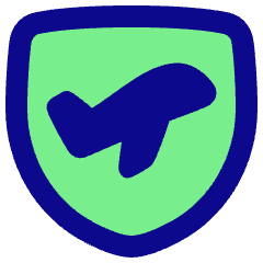 Airport Security Icon from Plump Pop Set