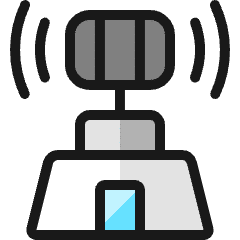 Airport Signal Icon from Ultimate Colors Set