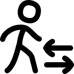 Airport Transfer Icon from Flex Line Set