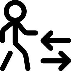 Airport Transfer Icon from Core Line Set
