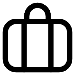 Baggage Icon from Core Line Set