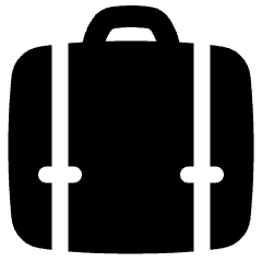 Baggage Icon from Plump Solid Set