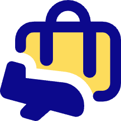 Baggage Airplane Icon from Core Pop Set