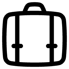 Baggage Icon from Plump Line Set