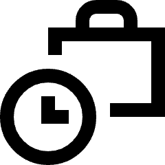 Baggage Scale Icon from Sharp Line Set