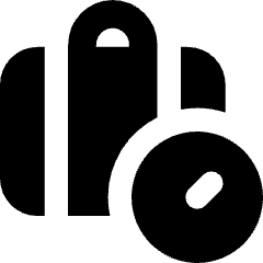 Baggage Scale Icon from Core Solid Set