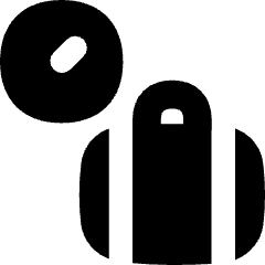 Baggage Scale Icon from Flex Solid Set