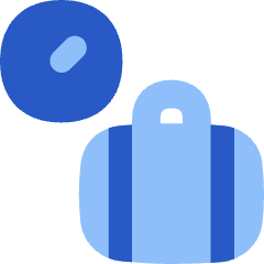 Baggage Scale Icon from Flex Flat Set