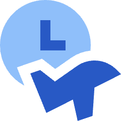 Departure Time Icon from Sharp Flat Set