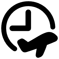 Departure Time Icon from Plump Remix Set